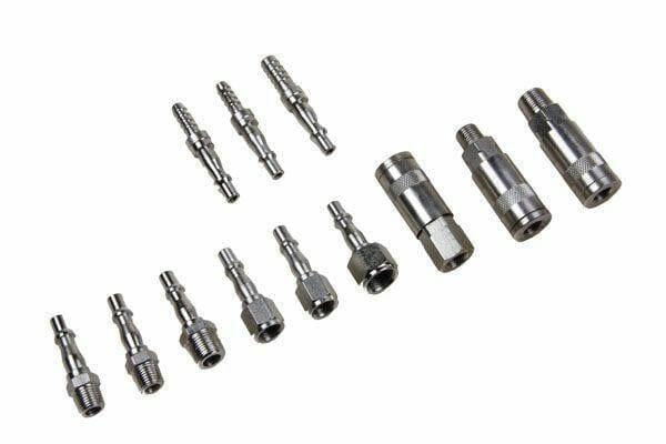 US PRO 12pc Two Touch Quick Release Air Hose Fittings Couplings 8184