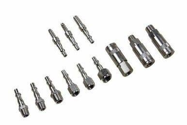 US PRO 12pc Two Touch Quick Release Air Hose Fittings Couplings 8184