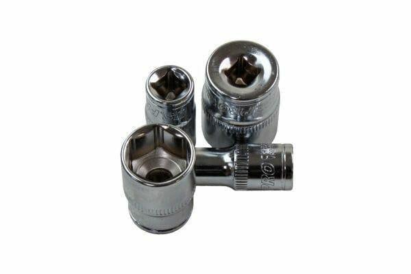US PRO 13pc 1/4 Drive 6 Point Shallow Sockets 4 - 14mm 2077