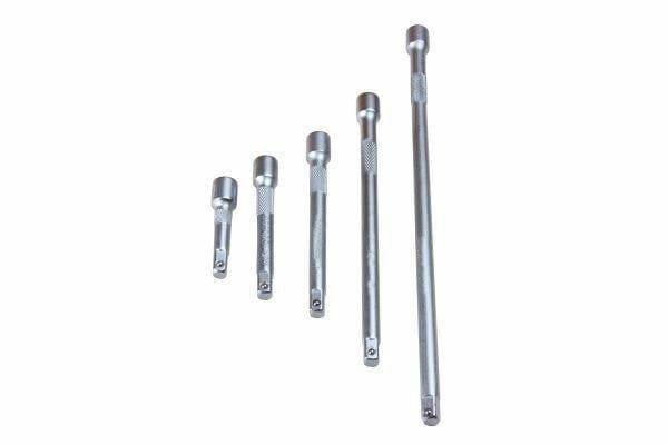 US PRO 1/4" Dr Extension Bar Set 5pc - 50 / 75 / 100 / 150 / 225mm 4157