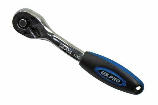 US PRO 1/4" Drive Curved Offset Ratchet 72 Teeth 4162