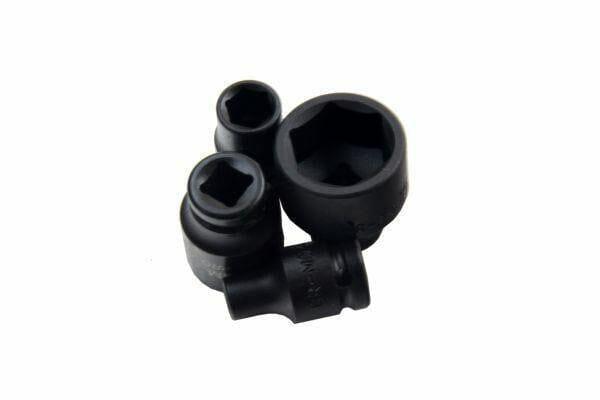 US PRO 14 Piece 1/4" Drive 6 PT Shallow Impact Sockets 4 - 15mm 1429