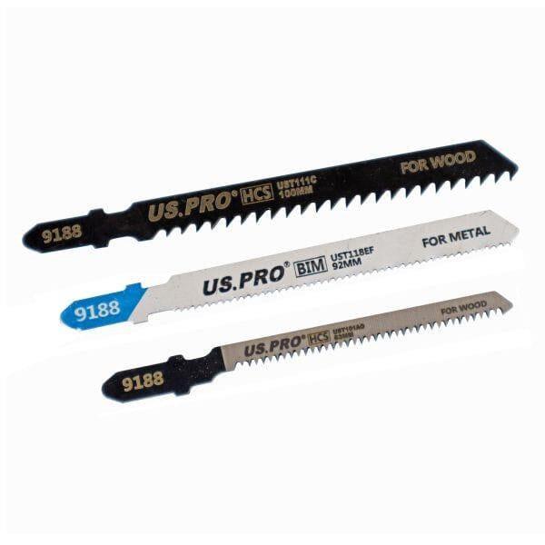 US PRO 14PC Assorted Jigsaw Blade Set For Metal & Wood 9188