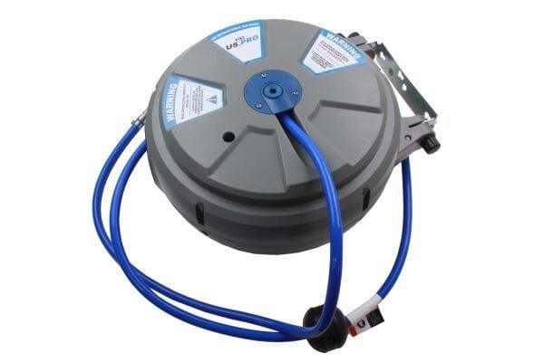 US PRO 15 Meter Wall Mounted Retractable Air Hose Reel 8183