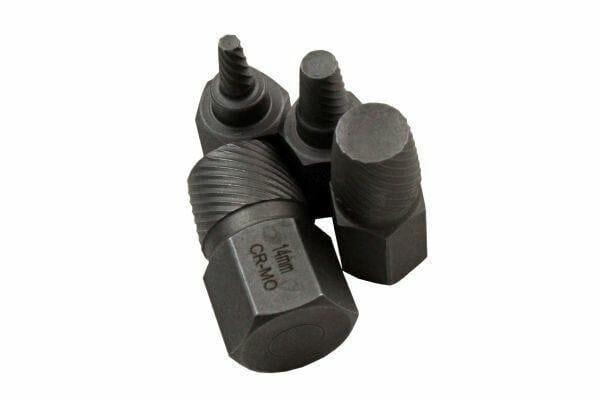 US PRO 15PC Heavy Duty Screw And Stud Extractor Set - Removes Broken Studs & Screws 2637