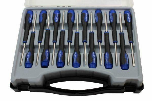 US PRO 15pc Precision Screwdrivers Set Torx Philips & Flat 1609
