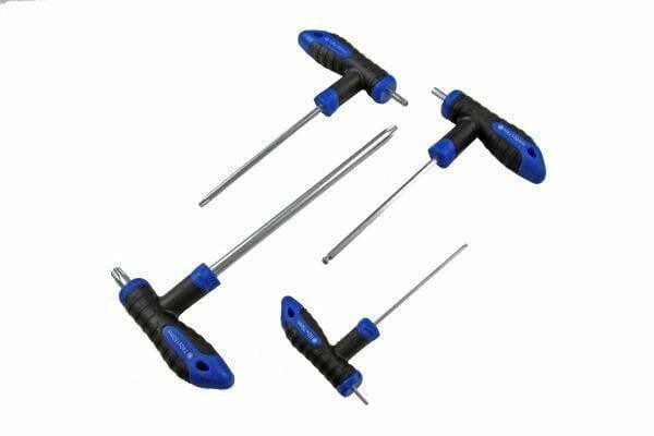 US PRO 16 Piece T HANDLE BALL END HEX & TORX KEY SET 1587