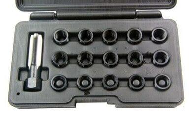 US PRO 16pc SPARK PLUG THREAD REPAIR KIT M14 X 1.25  5856