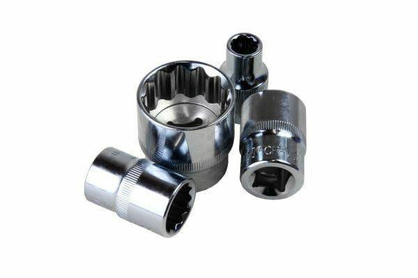 US PRO 17pc 1/2 dr Shallow Sockets 12 Point 10-30mm 1395