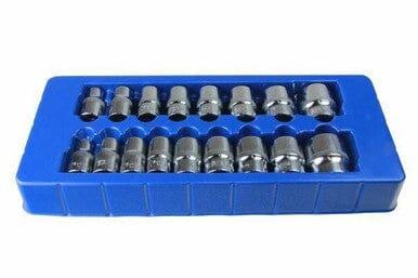 US PRO 17pc 1/2 dr Shallow Sockets 12 Point 10-30mm 1395