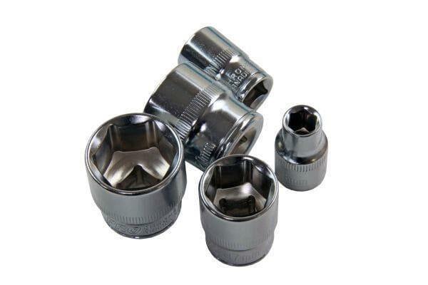 US PRO 17pc 3/8 dr Shallow Sockets Set, Socket 6 Point 8-24mm 1376