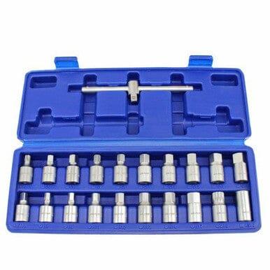 US PRO 21pc 3/8 DR MASTER DRAIN PLUG KEY SET B3007