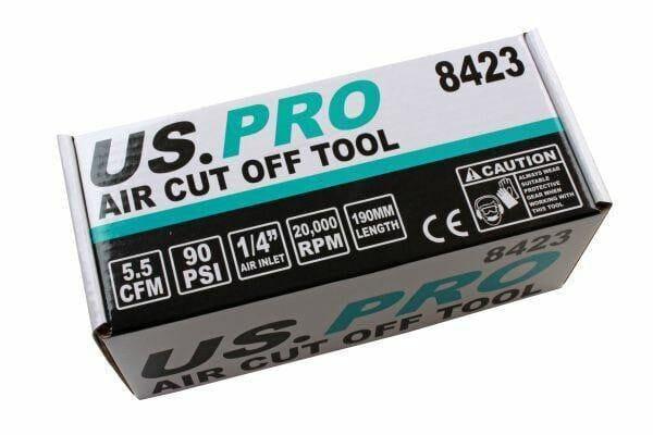 US PRO 3" Air Cut Off Tool 75mm Cutter Grinder Straight Saw Utility Cut Off Tool 8423
