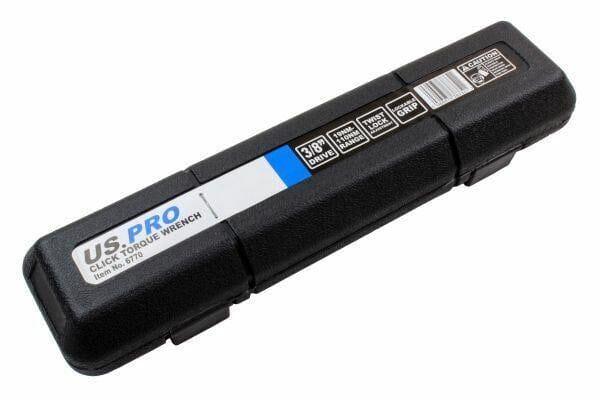US PRO 3/8dr Click Torque Wrench 19-110Nm 6770