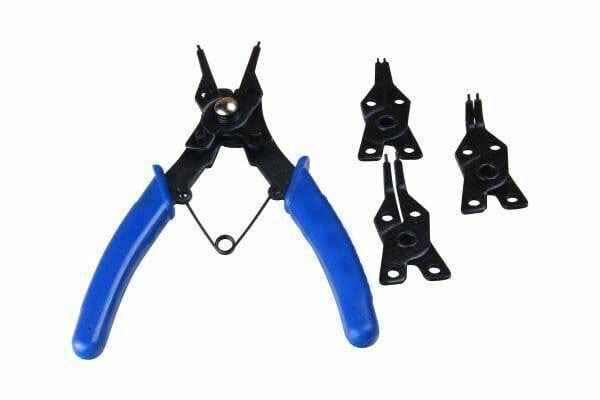 US PRO 4 In 1 Circlip Pliers, Snap Ring Pliers, Internal External 2063