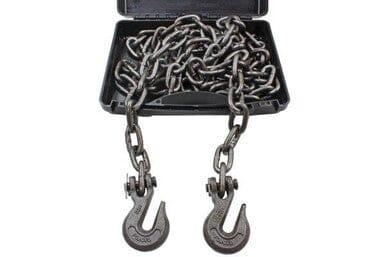 US PRO 4 Meter Steel Heavy Duty Towing Chain With Hooks 1770KGS 9127