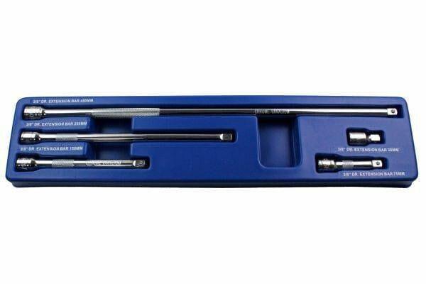 US PRO 5 Piece 3/8 Dr Extension Bar Set 4150