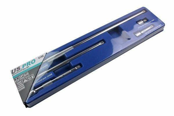 US PRO 5 Piece 3/8 Dr Extension Bar Set 4150
