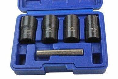 US PRO 5PC 1/2" DR Impact Twist Socket Set - Remove Rounded Nuts, Bolts & Studs 3238