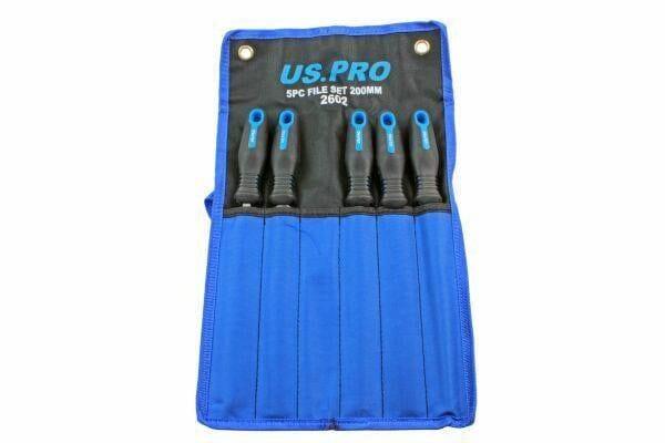 US PRO 5pc 200mm 8" File Set 2602