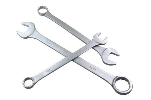 US PRO 6 piece Super Jumbo Combination Spanner Set Wrench 33-50mm 1866