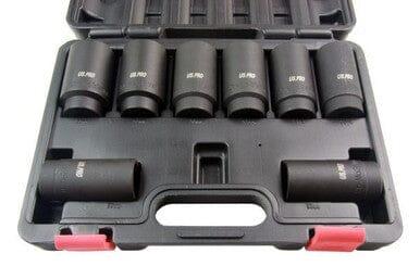 US PRO 8PC 1/2" DR LUG NUT IMPACT SOCKET SET B1421