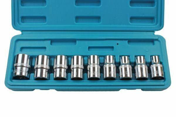 US PRO 9pc 1/2" Dr Star E Torx Socket Set E10 - E24 1390