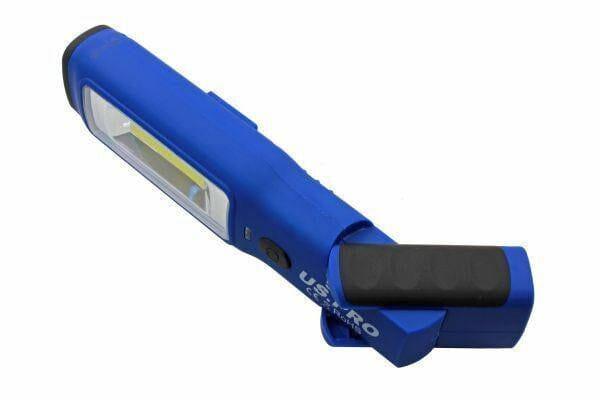 US PRO Blue & Black Super Bright Magbender Light - Inspection Light  - LED Torch 5391