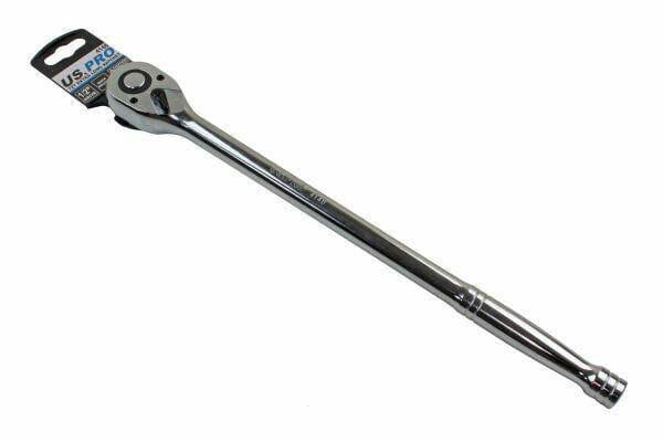 US PRO Extra Long 380mm 1/2 DR 72T Quick release Ratchet 4148