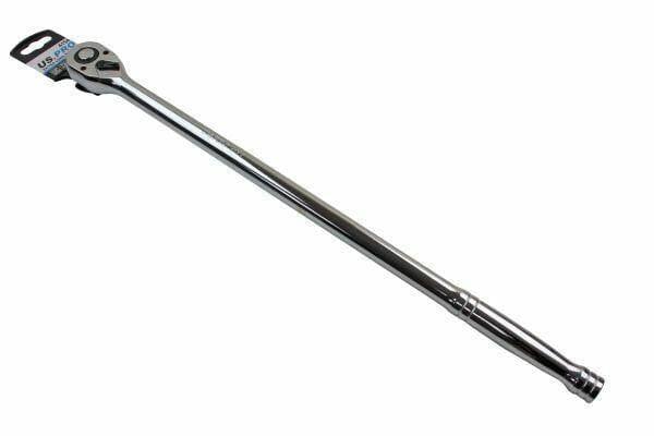 US PRO Extra Long 510mm 1/2 DR 72T Quick Release Ratchet 4154