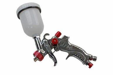 US PRO Gravity Feed HVLP Mini Spray Gun 100mm Cup 0.8mm Nozzle 8772