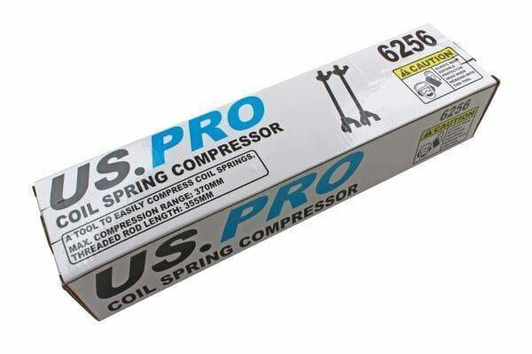 US PRO Heavy Duty Coil Spring Compressor 370mm 2pc Coil Spring Clamps 6256