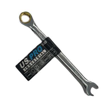 US PRO INDUSTRIAL 11mm Gear Ratchet Combination Spanner Wrench 72th 12 Point 3620