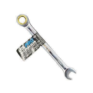 US PRO Industrial 14mm Gear Ratchet Combination Spanner Wrench 72th 12 Point 3623