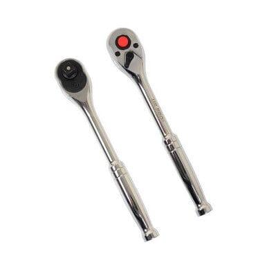 US PRO INDUSTRIAL 3/8" Drive 90t Ratchet With Straight Metal Handle 4226