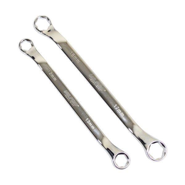 US PRO INDUSTRIAL 5PC Grip Grabber Double Ring Offset Spanner Wrench Set 3946