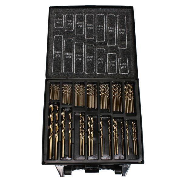 US PRO INDUSTRIAL 99PC M35 Cobalt Metric Drill Bit Set 1.5 - 10mm 7086
