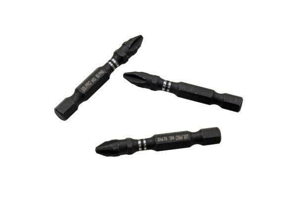 US PRO INDUSTRIAL Pack Of 10 PH2 50MM Impact Torsion Screwdriver Bits 2282