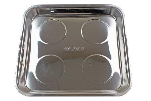 US PRO Jumbo Magnetic Stainless Steel Parts Tray 10.5 x 11.5" 6784