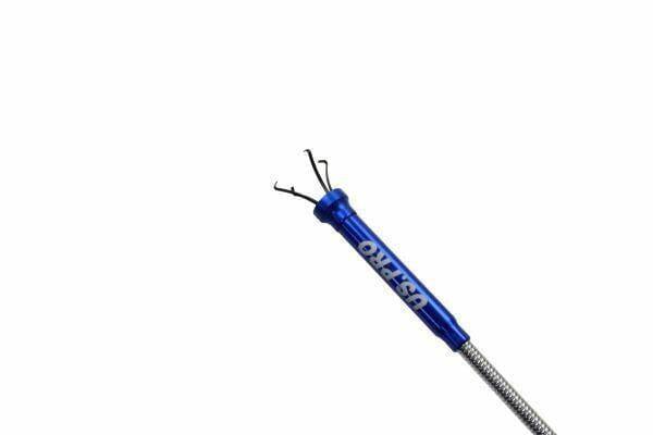 US PRO Long Flexible Pick Up Tool Claw with Magnet and LED Magnetic 6730
