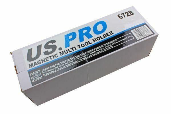 US PRO Magnetic Multi Tool Holder Holding Storage Tool Box for Air Spray Guns etc 6728