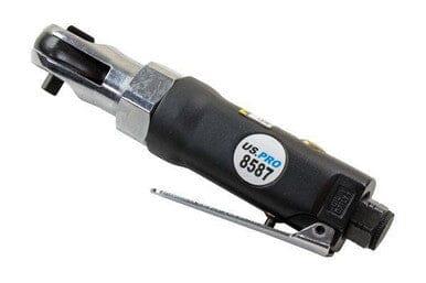 US PRO Stubby 1/4"dr Air Ratchet 8587