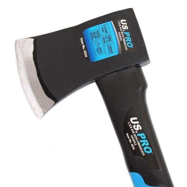 US PRO Tools 1.5lbs / 680 grams Axe With Fibreglass Handle 4534