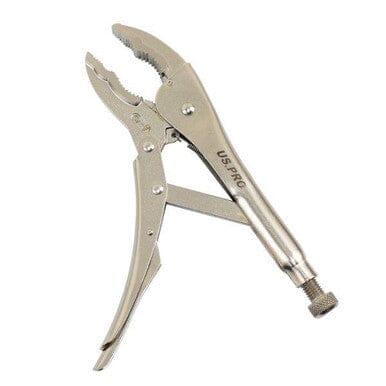 US PRO Tools 10" Inch Bottle Gourd Shaped Jaw Locking Pliers 7058