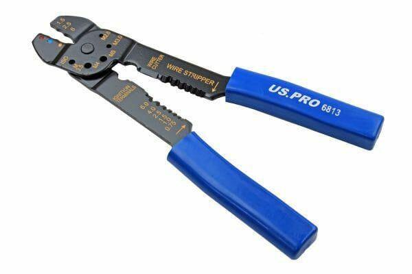 US PRO Tools 101 Piece Crimping Tool & Terminal Set - Terminal Connector Set 6813