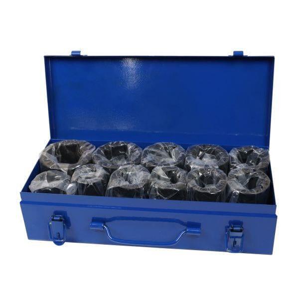 US PRO Tools 11PC 1" DR 6PT Deep Impact Sockets Metric 22 - 50MM 3969
