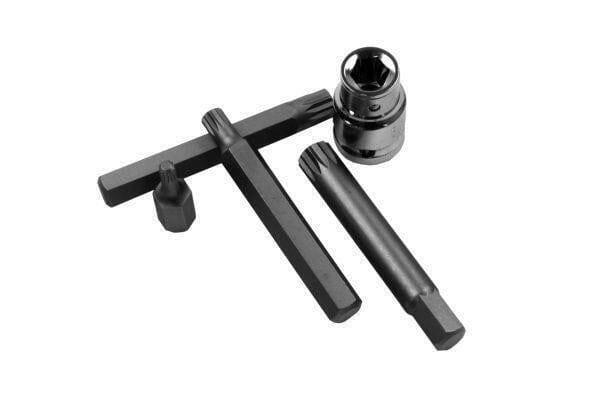 US PRO Tools 11PC 1/2" DR Short & Long Spline Bit Set M5, M6, M8, M10, M12 2098