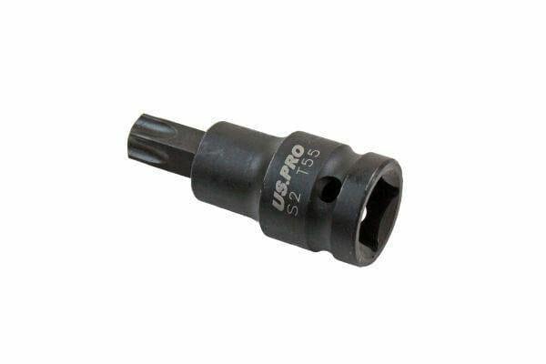 US PRO Tools 1/2" Dr Impact Torx Bit Socket T55 X 53MM 3400