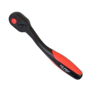 US PRO Tools 1/2" Drive Composite Ratchet Lightweight Curved Handle 72 Teeth 4233