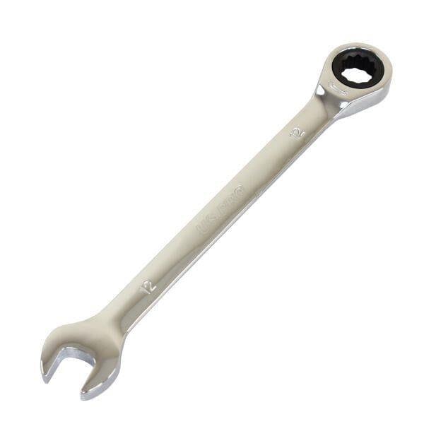 US PRO Tools 12mm Ratchet Spanner Wrench 72 Teeth Open & Ring End Wrench 3573